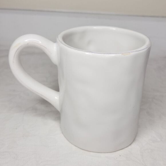 Vintage white bee mug - Picture 2 of 11